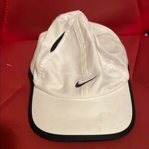 Nike Classic White Cap with Black Trim